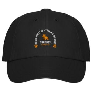 "Proud Parent of a TomKings Frenchie" Cap in the TomKings Shop