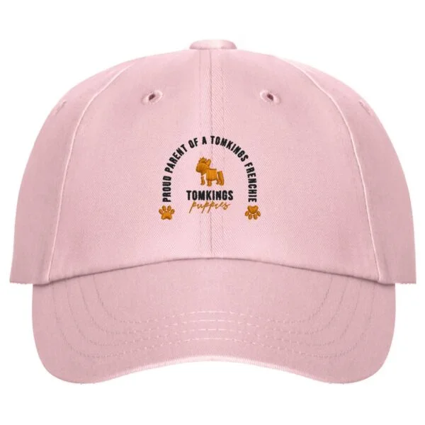 "Proud Parent of a TomKings Frenchie" Cap in the TomKings Shop